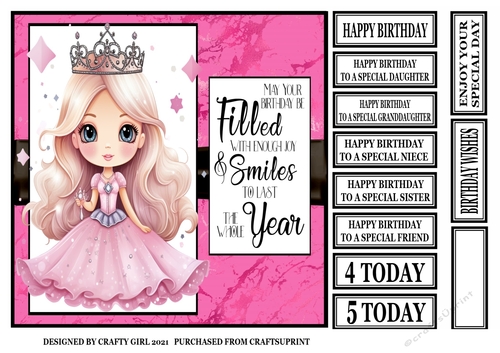 BIRTHDAY PRINCESS 1