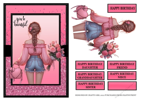 PRETTY IN PINK - A5