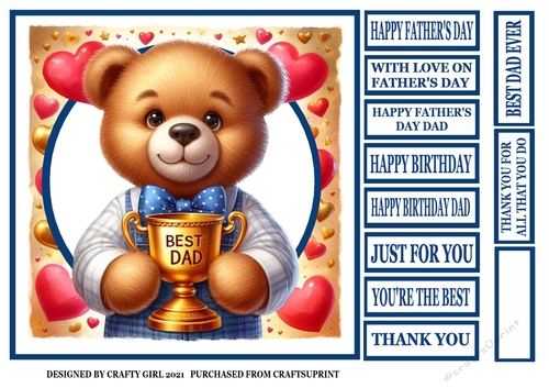 BEST DAD TED 1