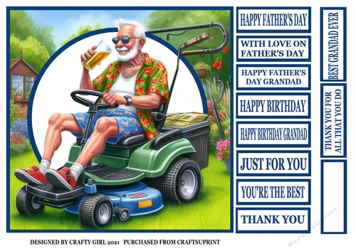 LAWNMOWER MAN - GRANDAD