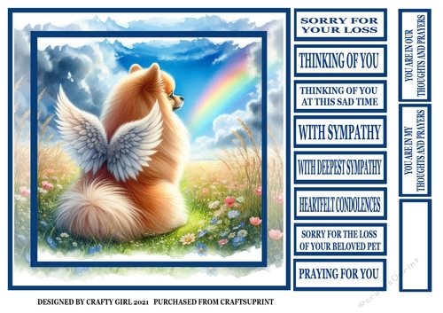 PET LOSS - POMERANIAN