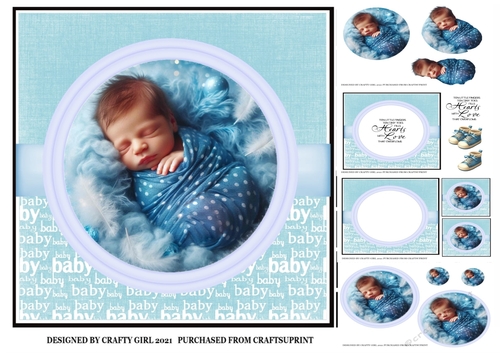 OH SO SWEET - ITS A BOY KIT