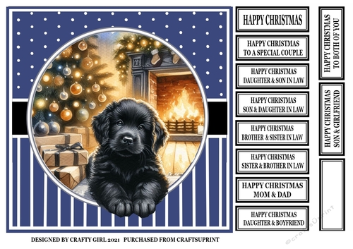 CHRISTMAS PUPPY