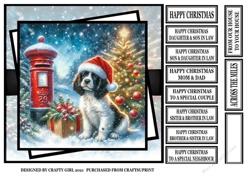 CHRISTMAS DOG