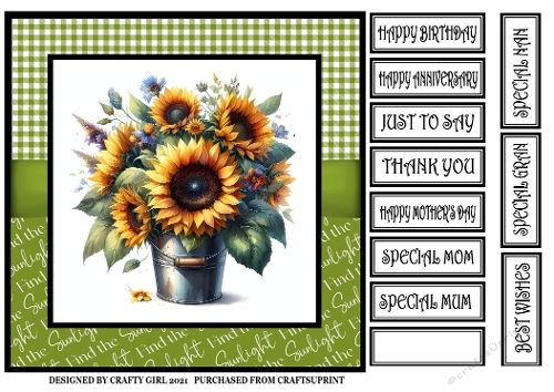 SUNFLOWERS FOR YOU 3