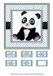 PANDA BIRTHDAY
