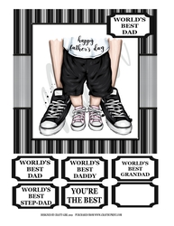 MONOCHROME FATHERS DAY