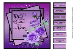 SMILES TO LAST THE YEAR - PURPLE