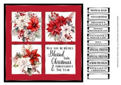RICHLY BLESSED - CHRISTMAS FLOWERS