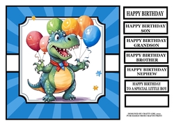 T-REX BIRTHDAY