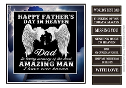 FATHERS DAY IN HEAVEN - AMAZING MAN