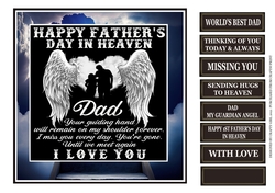 FATHERS DAY IN HEAVEN - I LOVE YOU