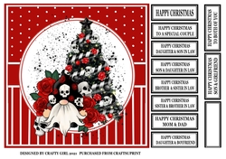 GOTHIC CHRISTMAS GNOME