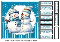 SNOWMAN COUPLE