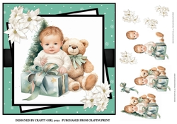 BABYS FIRST CHRISTMAS - GREEN - BOYS KIT