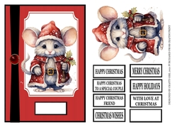 CHRISTMAS MOUSE A5