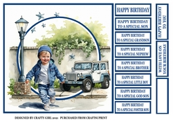 LITTLE BOY AND HIS JEEP
