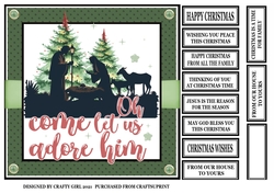 OH COME LET US ADORE HIM