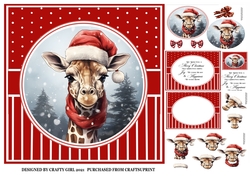 CHRISTMAS GIRAFFE KIT