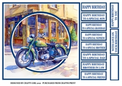 VINTAGE MOTORBIKE