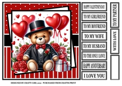 CUTE VALENTINE BEAR