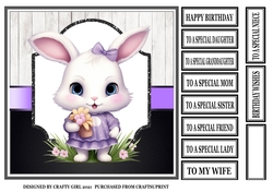 BUNNY BIRTHDAY
