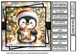 CHRISTMAS COOKIE PENGUIN