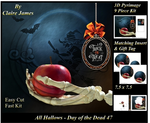 All Hallows Eve - The Day Of The Dead 47 - Pyrimage/Pyramid + Insert & Tag