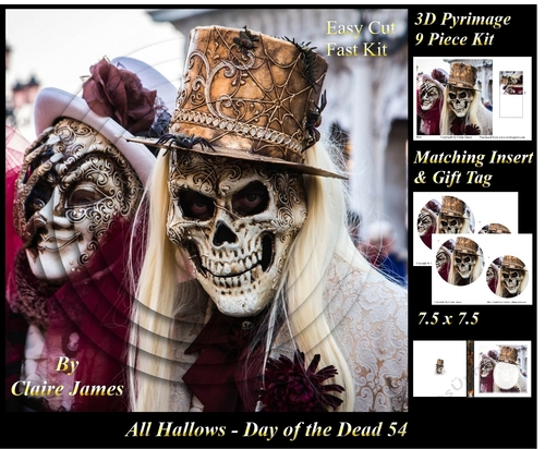 All Hallows Eve - The Day Of The Dead 54 - Pyrimage/Pyramid + Insert & Tag