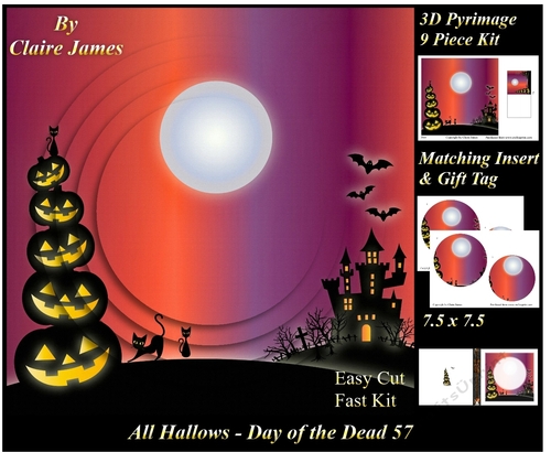 All Hallows Eve - The Day Of The Dead 57 - Pyrimage/Pyramid + Insert & Tag
