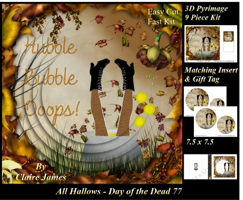 All Hallows Eve - The Day Of The Dead 77 - Pyrimage/Pyramid + Insert & Tag
