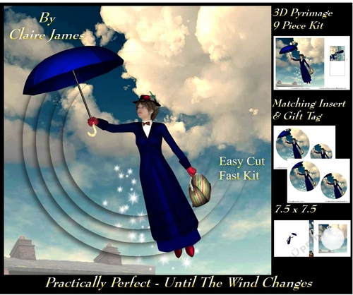 Fairy Tales - Practically Perfect - Until The Wind Changes - Pyrimage/Pyramid + Insert & Tag