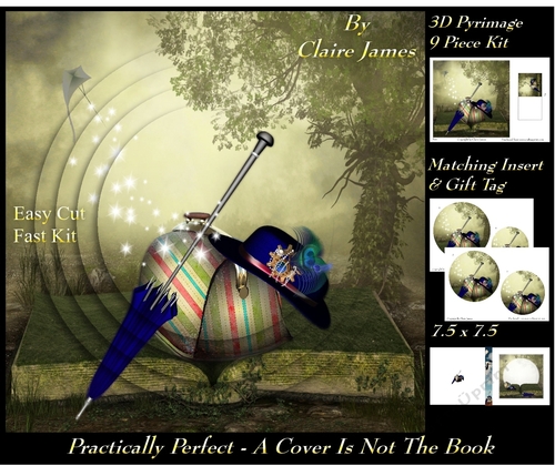 Fairy Tales - Practically Perfect - A Cover Is Not The Book - Pyrimage/Pyramid + Insert & Tag