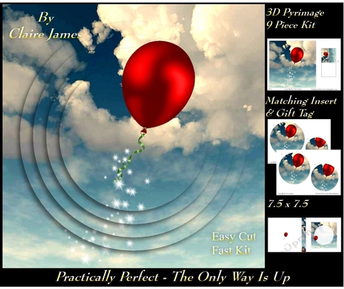 Fairy Tales - Practically Perfect - The Only Way Is Up - Pyrimage/Pyramid + Insert & Tag