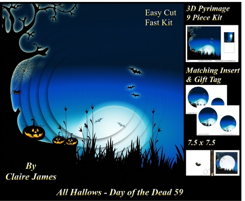 All Hallows Eve - The Day Of The Dead 59 - Pyrimage/Pyramid + Insert & Tag