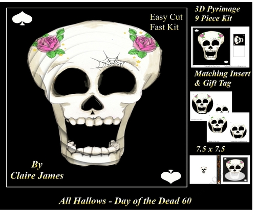 All Hallows Eve - The Day Of The Dead 60 - Pyrimage/Pyramid + Insert & Tag