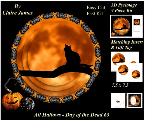 All Hallows Eve - The Day Of The Dead 63 - Pyrimage/Pyramid + Insert & Tag
