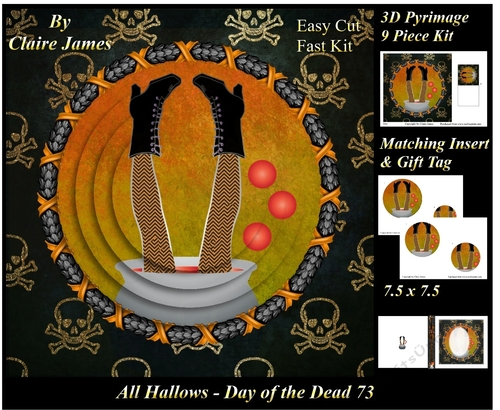 All Hallows Eve - The Day Of The Dead 76 - Pyrimage/Pyramid + Insert & Tag
