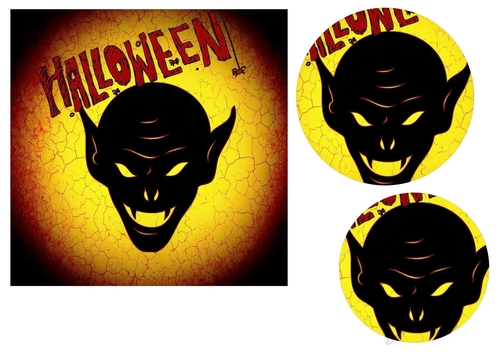One Sheet Wonders - Halloween, All Hallows, Day Of The Dead 10 - Easy Cut - 3D Pyramid 