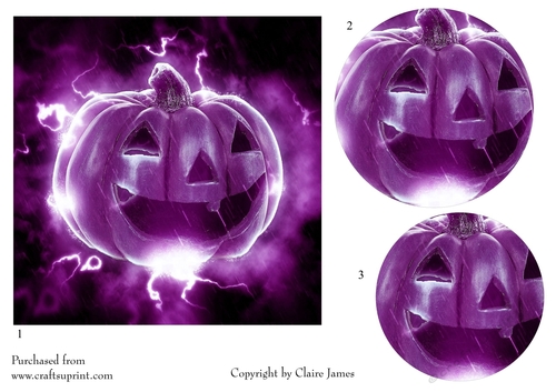 One Sheet Wonders - Halloween, All Hallows, Day Of The Dead 28 - Easy Cut - 3D Pyramid 