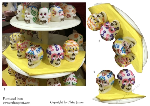 One Sheet Wonders - Halloween, All Hallows, Day Of The Dead 32 - Easy Cut - 3D Decoupage