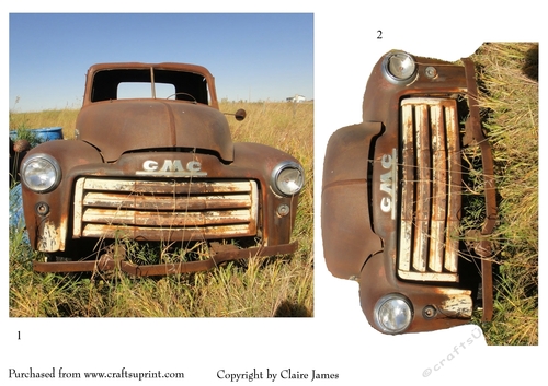 One Sheet Wonders - Barn Finds 1 - Easy Cut - 3D Decoupage