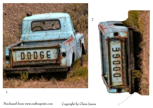One Sheet Wonders - Barn Finds 7 - Easy Cut - 3D Decoupage