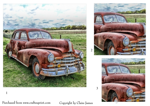 One Sheet Wonders - Barn Finds 10 - Easy Cut - 3D Pyramid 