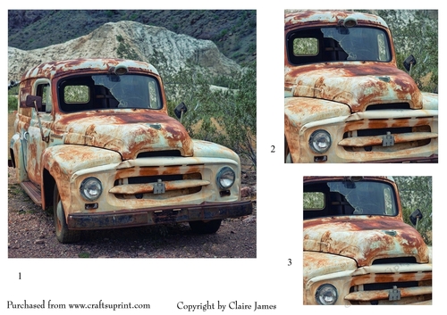 One Sheet Wonders - Barn Finds 5 - Easy Cut - 3D Pyramid 