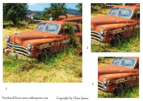 One Sheet Wonders - Barn Finds 4 - Easy Cut - 3D Pyramid 