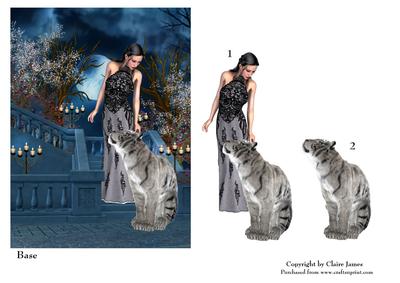 Gothic Night Friends & Familiars + Decoupage
