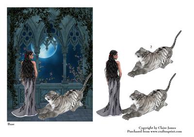 Gothic Night Friends & Familiars Iii + Decoupage