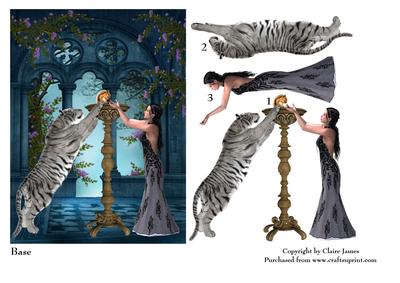Gothic Night Friends & Familiars Iv + Decoupage