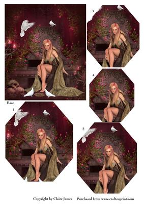 Gothic Night Friends & Familiars Vi Shaped Pyrimage Pyramid